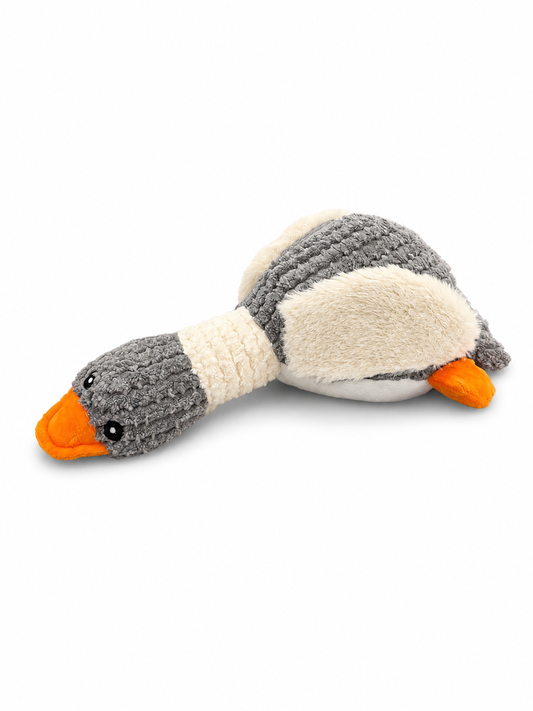 Grace the Goose Luxury Two-Tone Plush Fetch Toy