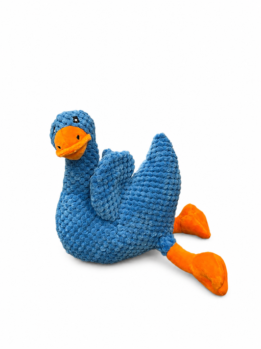 Sapphire Swan Designer High-Contrast Plush Pet Toy