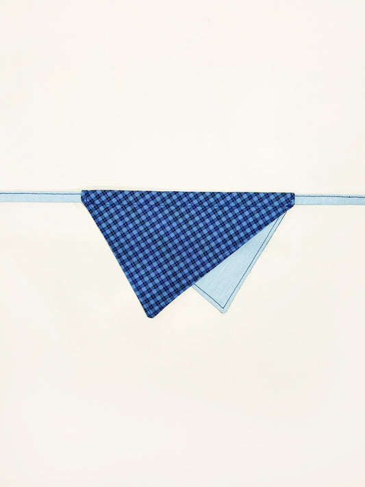 Blue Breeze Layered Bandana