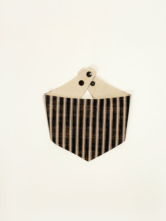 Mocha Stripe Classic Bandana