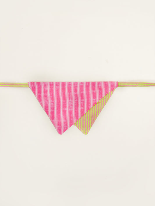 Pink Poppet Layered Bandana