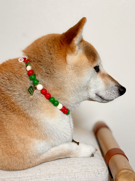 Christmas Dog Necklace